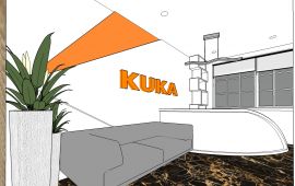 KUKA AG интерьеры для роботов.
