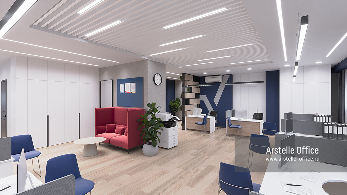 Дизайн офиса РЖД